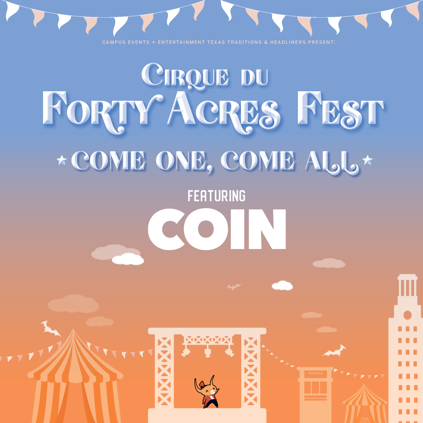 Forty Acres Fest 2022 Ft. Coin
